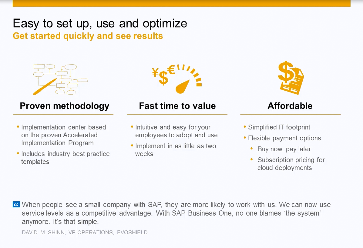 SAP Business One 2015 Easy ERP Implementation